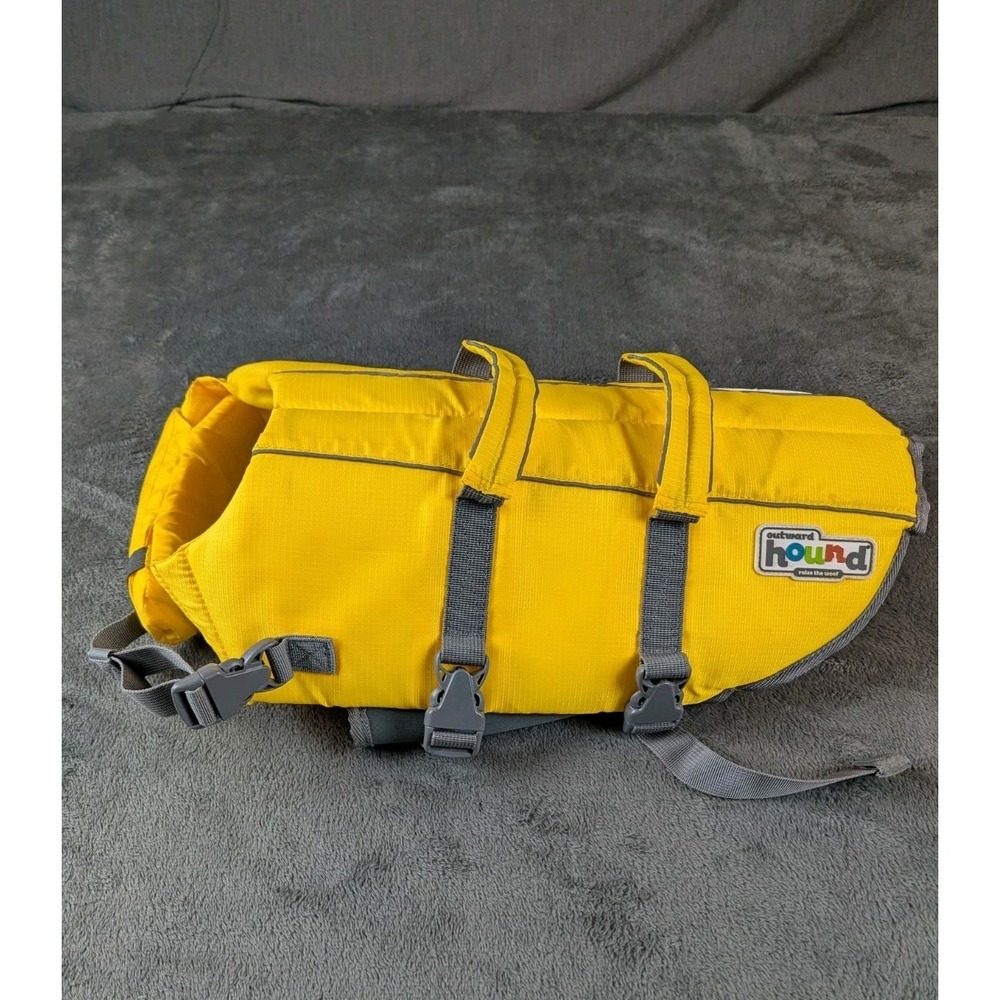Outward Hound Granby Splash Life Jacket Orange Large Excellent Condition